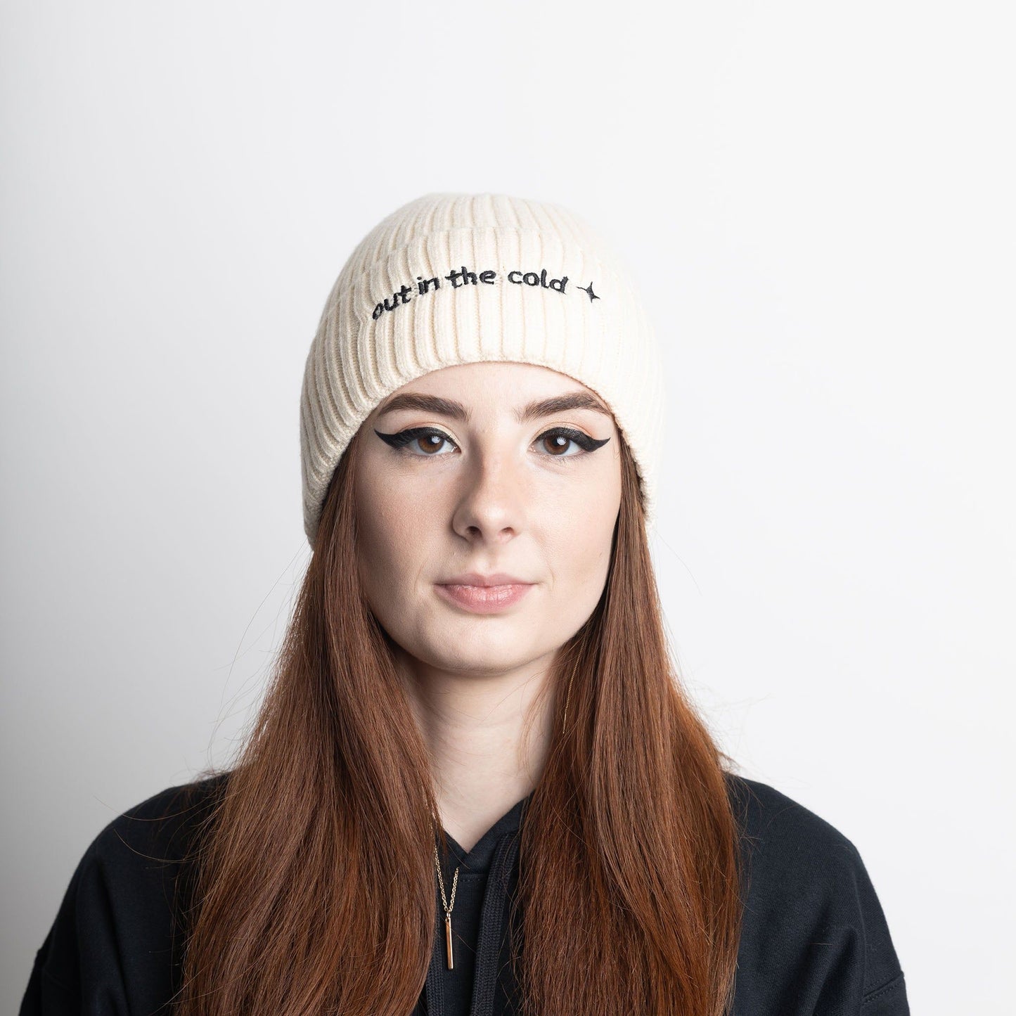 Beige Beanie