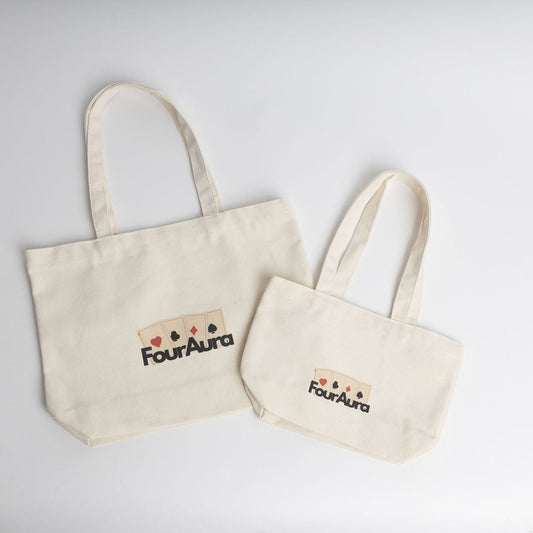 Four Cards Bag (Tote and Toiletry Bag)