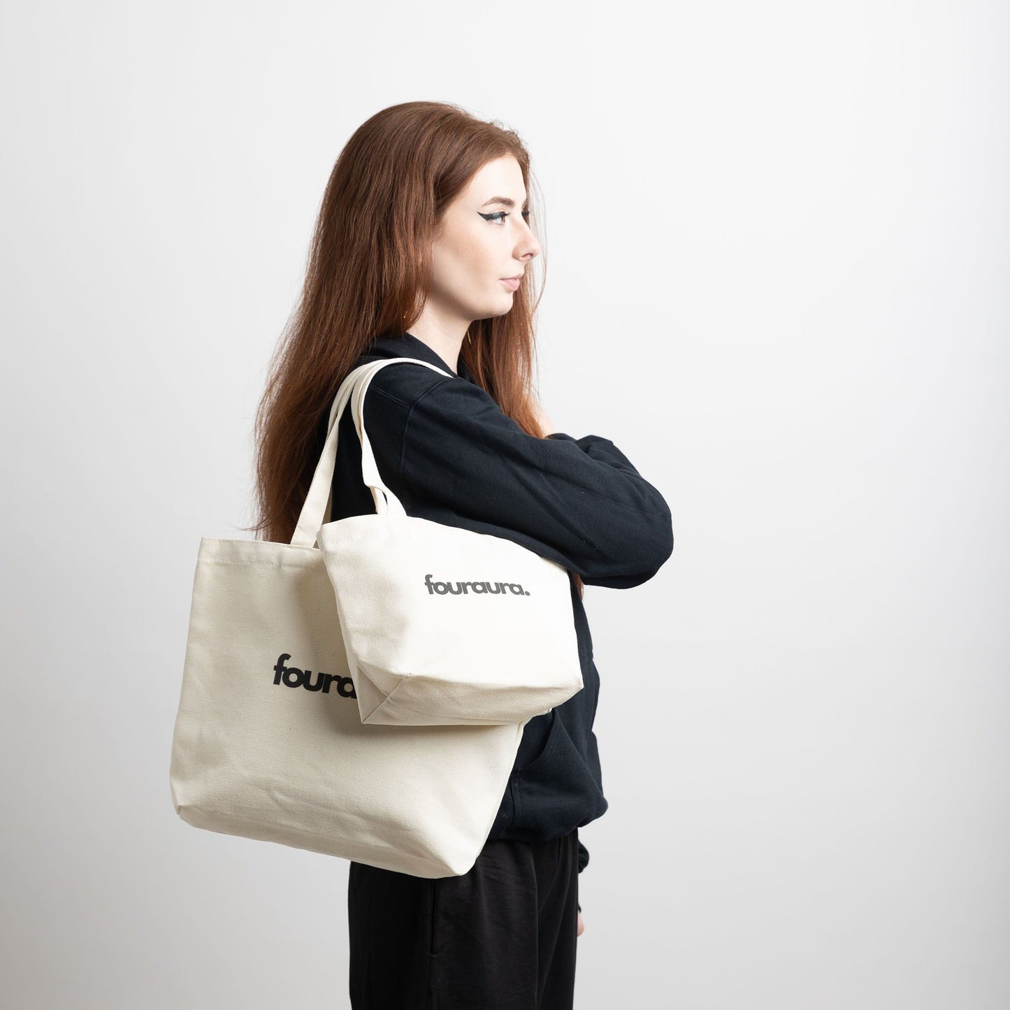 Fouraura Logo Bag (Tote and Toiletry Bag)